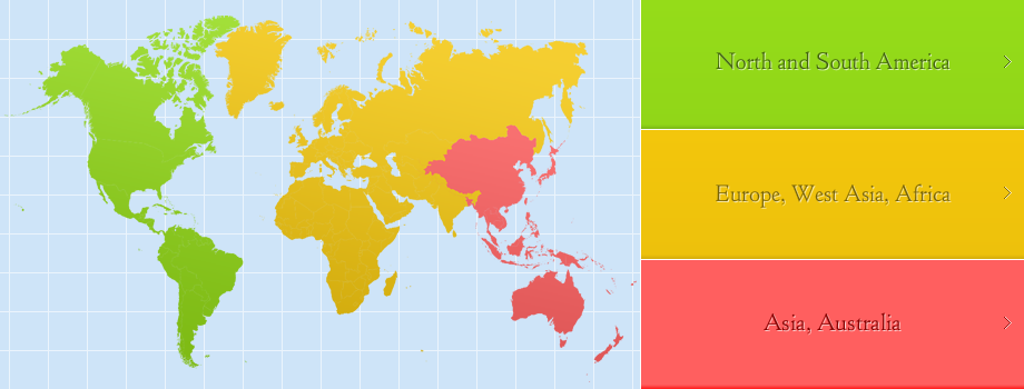 world map